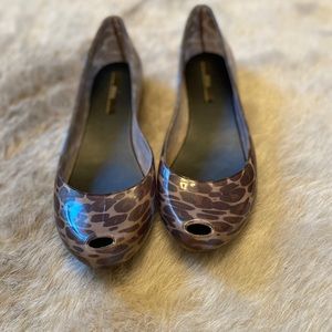 Melissa Ultragirl Peeptoe Jelly Flat